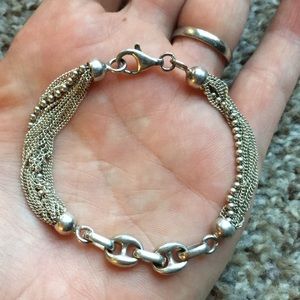 🇮🇹Italian Sterling Silver Bracelet ✨📿✨